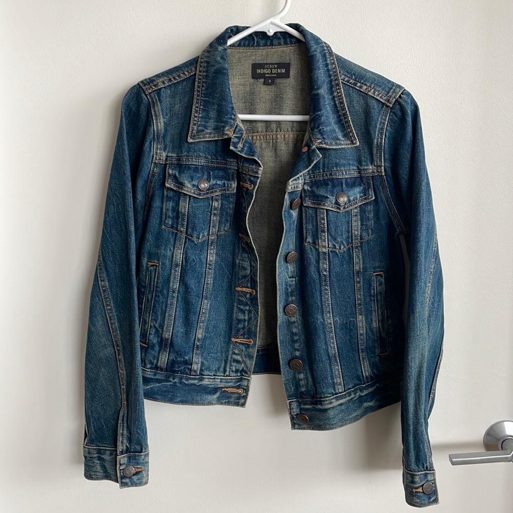 JCrew Indigo Denim Jacket - Size S